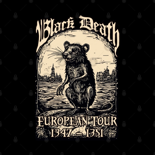 Black Death on Tour by Hiraeth Tees