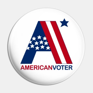 American Voter Pin