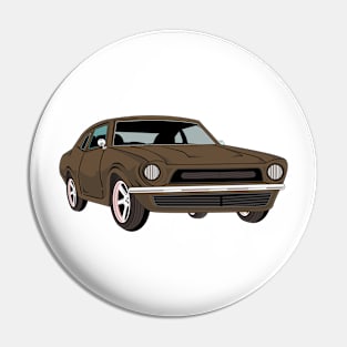 Classic Car Muscle Pin