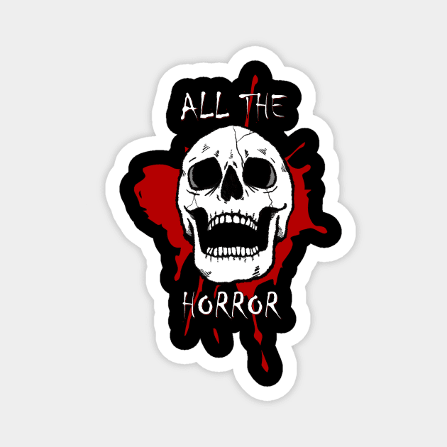 All The Horror Logo Magnet by All The Horror