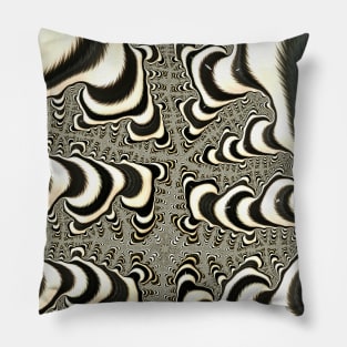 The Zebra Field Pillow