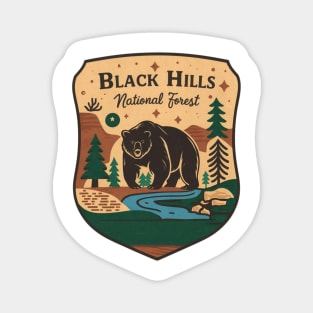 Black Hills National Forest Bear Magnet