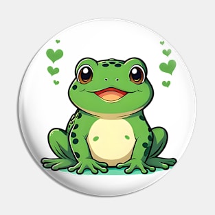 Cute cartoon Frog Pin