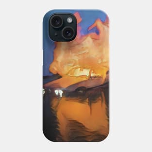 Burning Car Geek Designer Dune Stika Artistic Anime Style Phone Case