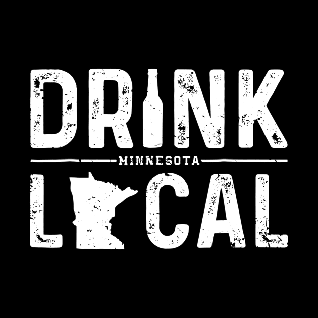 Minnesota Drink Local Shirt MN Brewmaster Minnesota Beer by marjaalvaro