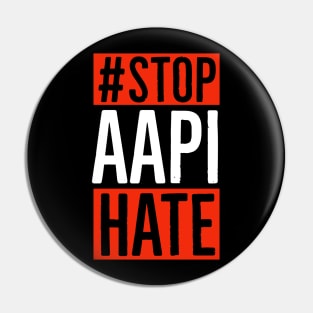 Stop AAPI Hate Pin