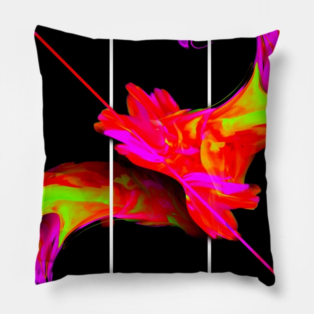 Art graphic tee solar Pillow by itacc