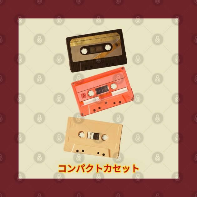 Retro compact cassette by G4M3RS