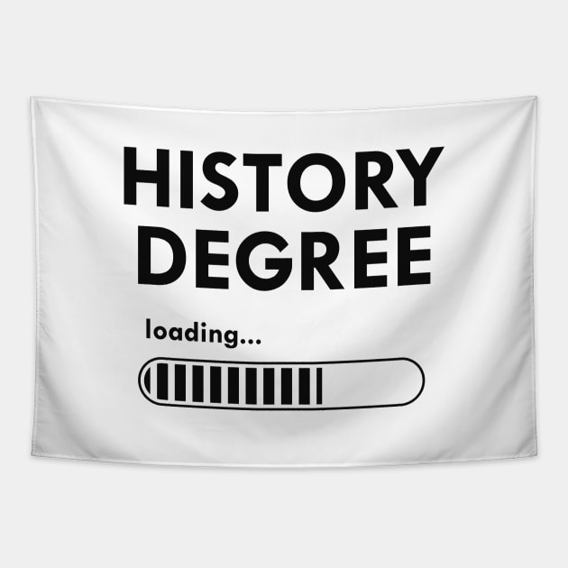 History degree loading Tapestry by KC Happy Shop