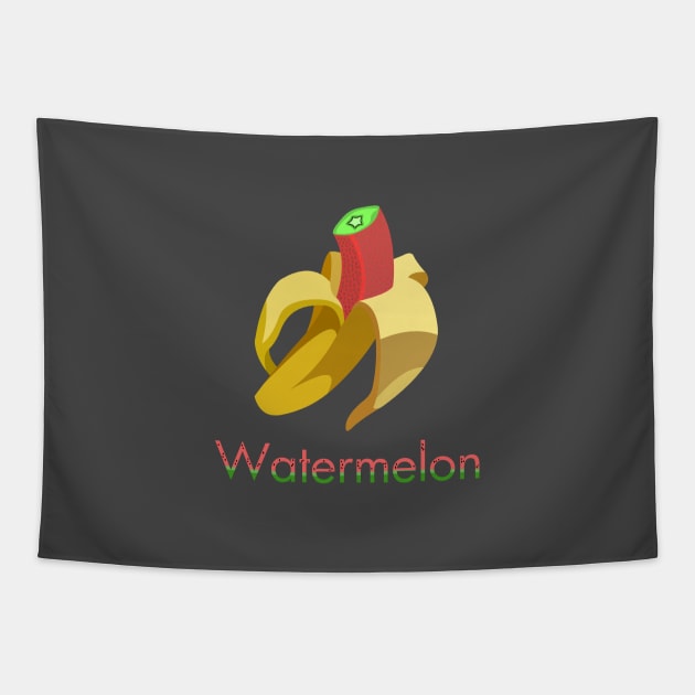 "Watermelon" Tapestry by No_One