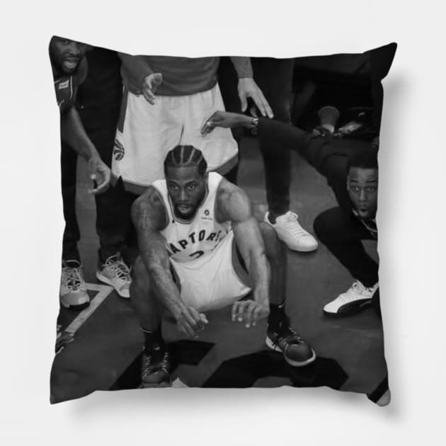 Kawhi X Jojo Pillow by lockdownmnl09