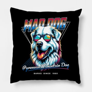 Mad Dog Pyrenean Mountain Dog Pillow