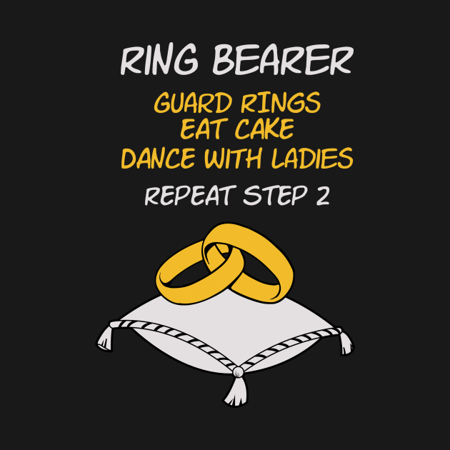 Funny Ring Bearer Ring Bearer Crewneck Sweatshirt TeePublic