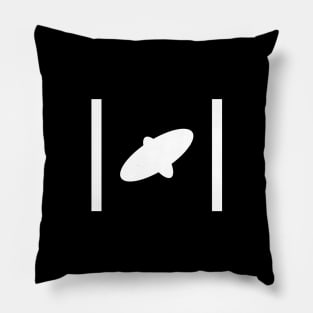 GIMBAL UFO / UAP Graphic (White) Pillow