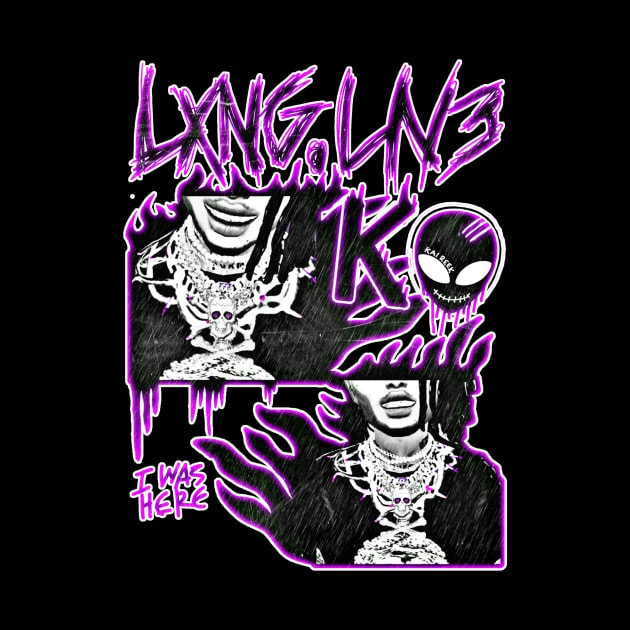 KVLI3N ''LXNG.LIV3'' (PURPLE) by KVLI3N