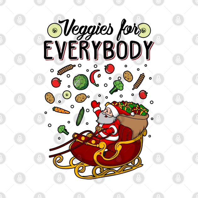 Veggies For Everybody Christmas Ugly Sweater by KsuAnn