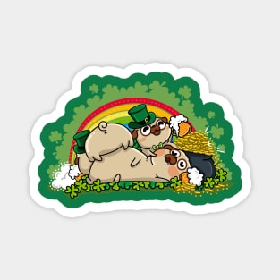 St. PUGtrick's DAy! Magnet