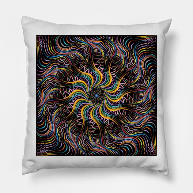 Time Slips Away Pillow by becky-titus