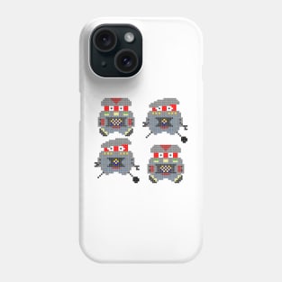 #floatyrobotbuddies (8 bit style) Phone Case