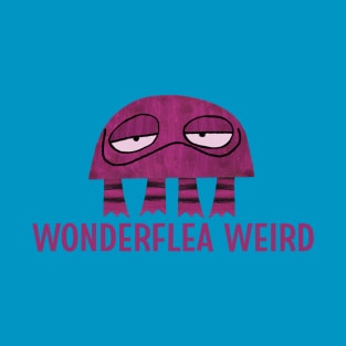 Wonderflea Weird Frog Mann Pink T-Shirt