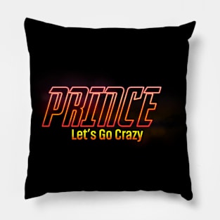 Let's Go Crazy Prince Pillow