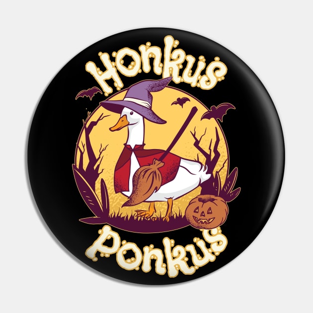 Honkus Ponkus Funny Duck Halloween Witch Goose Costume Pin by Kali Space