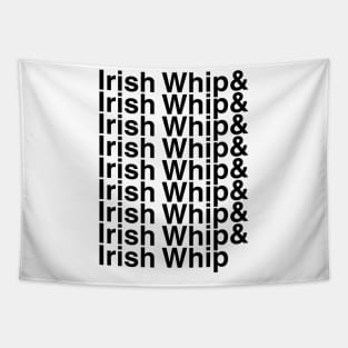 Irish Whip Helvetica List Tapestry