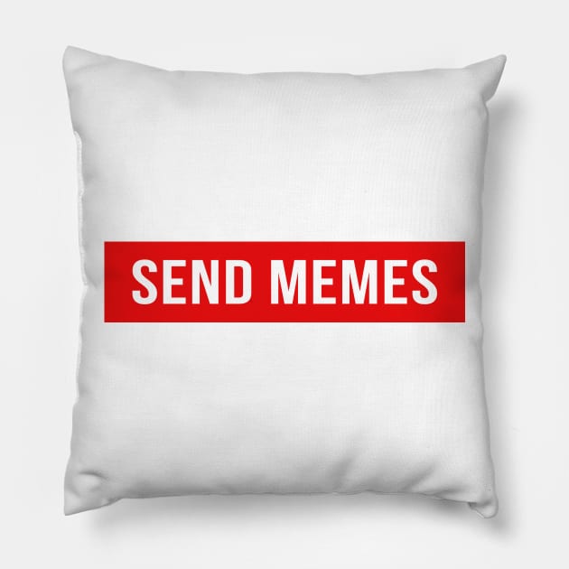 Send Memes Pillow by Creating Happiness