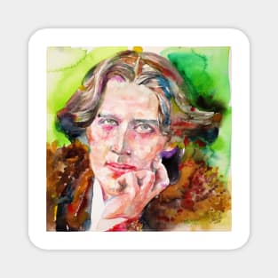 OSCAR WILDE watercolor portrait .17 Magnet