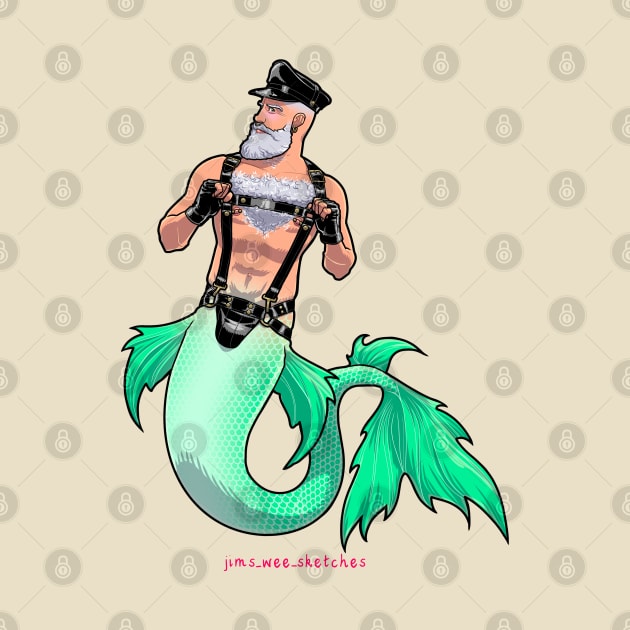 Merman Daddy by Jims_wee_sketches