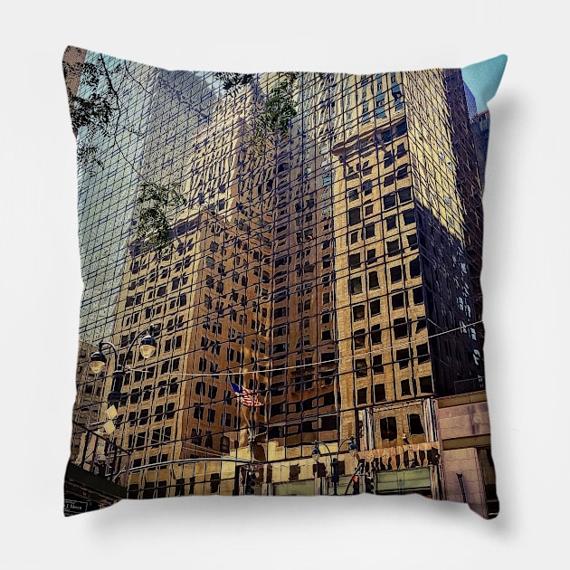 Grand Central Terminal, Manhattan Pillow by eleonoraingrid