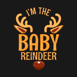 BABY Reindeer Matching Family Christmas T-Shirt