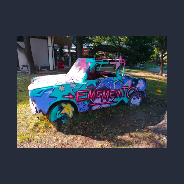 Hippie Colorful Indie Art Car Photography by colorful444