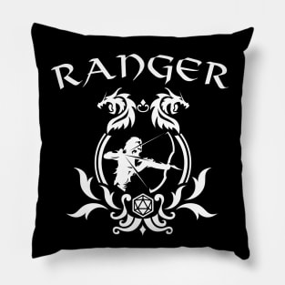 DnD Ranger Class Symbol Print Pillow