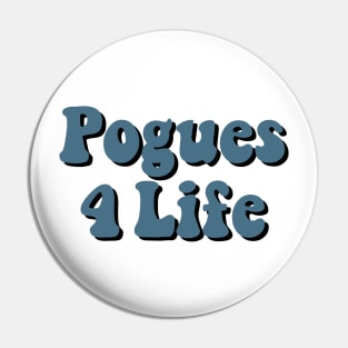 Navy Pogues 4 Life / P4L Pin