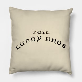 Lundy Brothers Restaurant Pillow