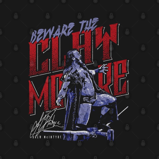 Drew McIntyre Beware by MunMun_Design