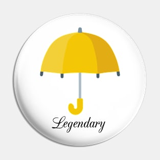 Yellow umbrella - legendary - How I met your mother Pin