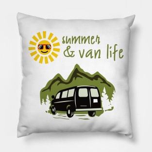 Van summer & camping Pillow