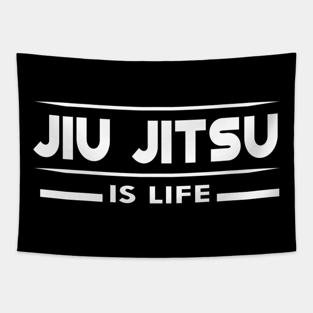 Jiu Jitsu is life Tapestry by KC Happy Shop