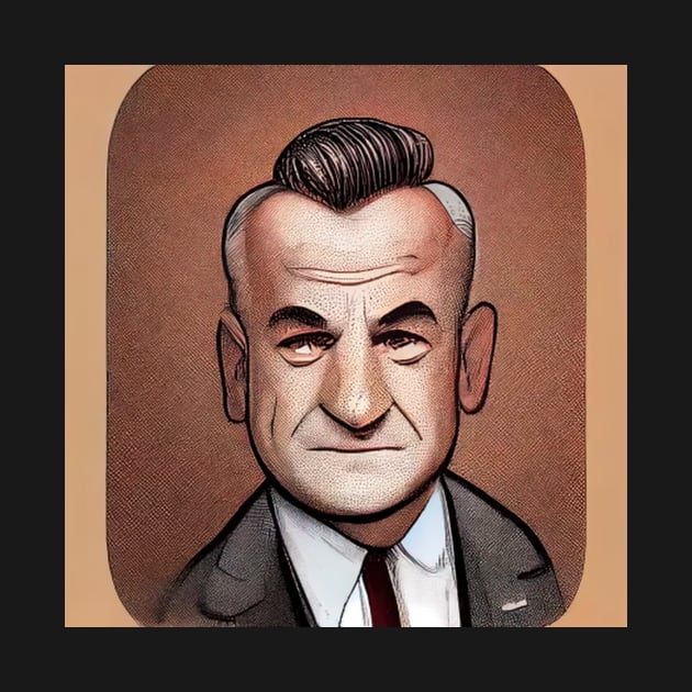 Lyndon B. Johnson | Comics Style by ComicsFactory