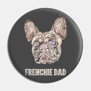 Frenchie Dad Pin