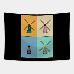 Windmill T-Shirt Tapestry