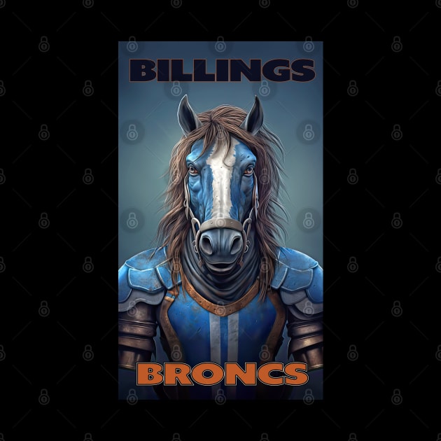 Billings Broncs by Urban Archeology Shop Gallery