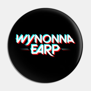 Wynonna Earp Glitch Logo Pin