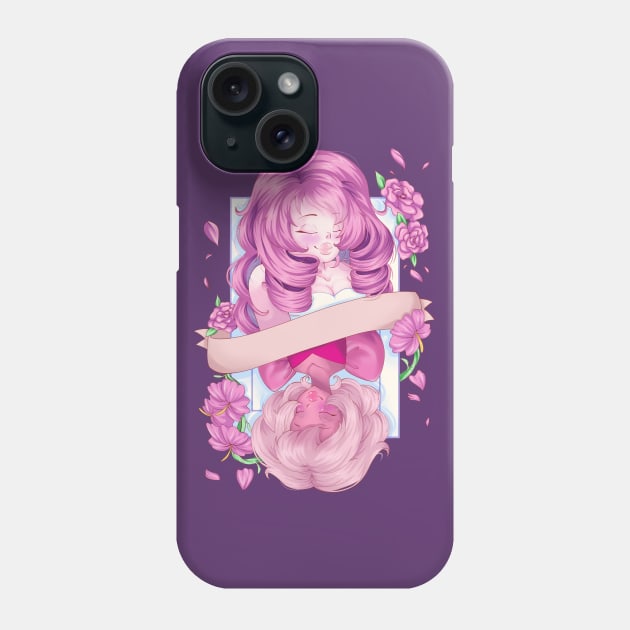 Rose and Pink Phone Case by Littlepancake