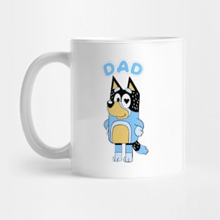 Eat Your Floor Cereal Bluey Mug Bandit Bluey Bluey Mom Bluey Dad Coffee Cup  Coffee Mug 