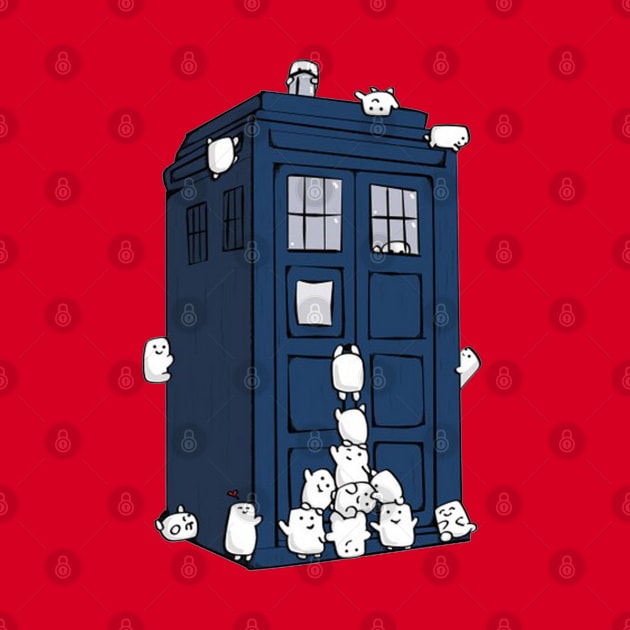 The Adipose Have the Phone Box by Jamesdesign