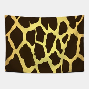 Giraffe Skin Pattern Tapestry