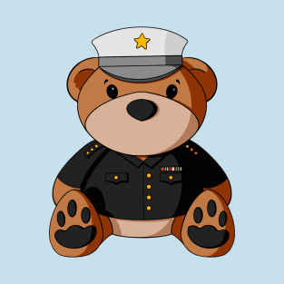 Marine Teddy Bear T-Shirt